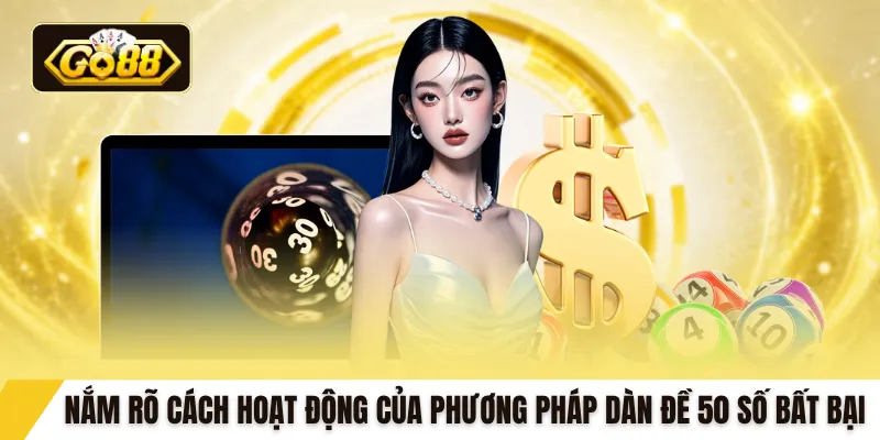 Nắm rõ cách hoạt động của phương pháp dàn đề 50 số bất bại